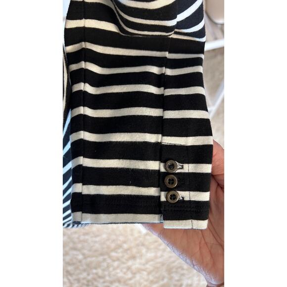 Old Navy Women's Size XS Black and White Striped Stretch Knit Sheath Dress #0002 - Picture 6 of 6